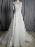 IvorlyLiningandIvory LaceWeddingDressonFineStrapslaceWeddingDressesSelina202608081
