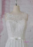 Vestido de novia de gasa para playa, estilo Selina, 20260817