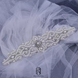 pearls wedding veil for the brides wedding tiara bridal head decoration selina20227194