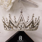 silver Wedding Tiara for Bride Crowns for Women selina20227115