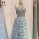 Elegant Beaded Evening Dress selina202252596