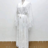 Long Sleeves Wedding Robe For Bride&Bridesmaid Long Bridal Pajamas selina2022091405